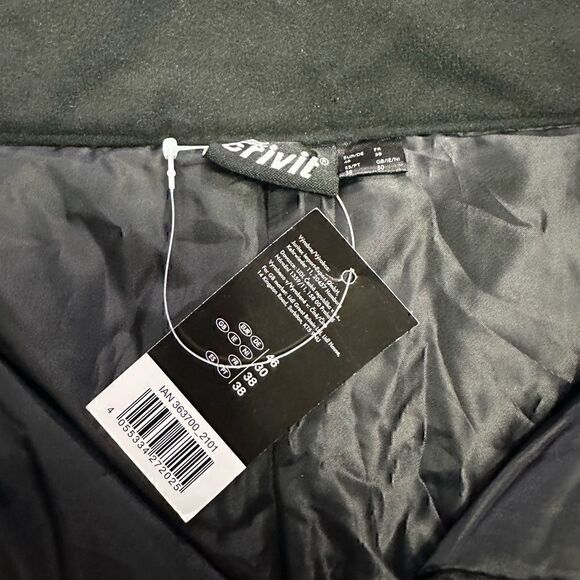 Crivit Mens US Size 28 Black Snow Pants NWT - Picture 5 of 5